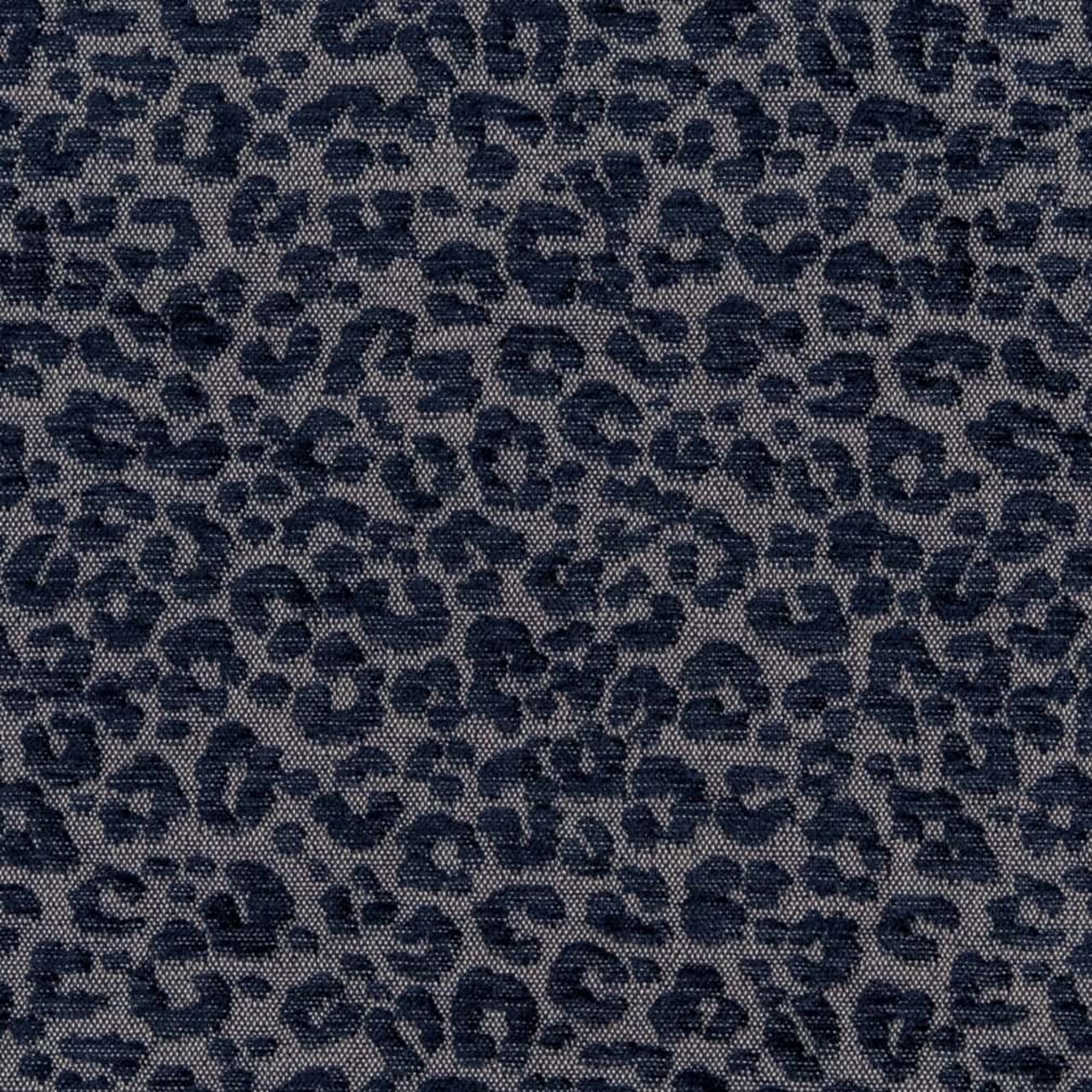 Upholstery Fabric - Blue Animal Print Upholstery Fabric 54 Inches"